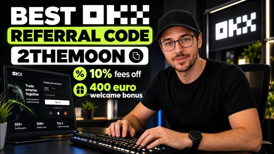 OKX referral code, how to use 2THEMOON at sign-up and what you actually get